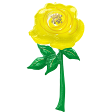 Multiballoon Yellow Flower